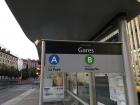 It’s helpful to know which stop you are at— this one is for the train station in Grenoble