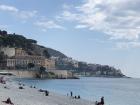 Views from the beach in Nice, France