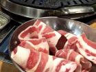 Korean BBQ is the best when you're eating with your friends!
