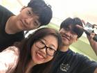 Meet my friends Jin and Gam from Korea who love showing me Korean music and the best Korean food