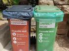 Only Uruguayans would specify "yerba mate" as its own food group on a composting bin!