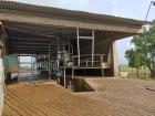 Milking barn in the country where 32 cows can be milked at a time!