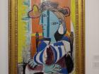 A Picasso painting at the "Museo nacional de artes visuales" in Montevideo