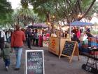 A food truck festival in Parque Rodó in Montevideo