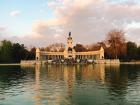 The lake in Retiro Park 