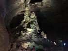 A rock formation inside Manjanggul Cave, which is the world's 12th longest lava tube