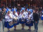 With the dancers of my favorite folk dance, La Llamerada, from La Paz