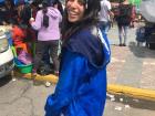 On a hot day at La Plaza de las Banderas, people were ready with their espuma and water