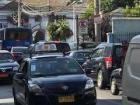 This is a picture of one of the "colectivos," or shared taxis, in Valparaiso