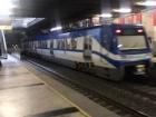 The metro train in Valparaiso
