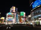 So many flashing lights in the middle of Harajuku!