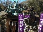 The entrance to one of the Temples on Enoshima Island