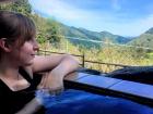 I took a day to relax in an outdoor onsen (hot springs) and it was wonderful!