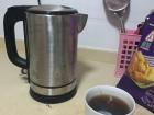 My tea kettle and a freshly made cup of tea