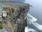 A cliff on the sea 