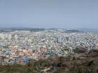 A view of Mokpo City from the top of a mountain