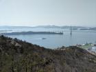 A view of the Jeju Island coast from a small hill!