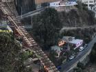 This is a very large ascensor that goes up into the "Playa Ancha" neighborhood 