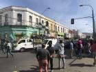 This is a random parade through the streets during which chaos erupted 