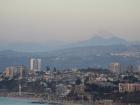 Mountains from our front porch in Valparaíso