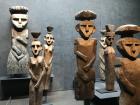 These are Mapuche funeral statues that would be placed over the final resting place of rulers