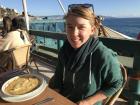 Valparaíso is also an international city so you can find any kind of food (here Izzy is having hand-made pasta)