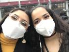 Whenever you get a notification on your cellphone, you have to wear a mask to protect yourself from pollutants in the air