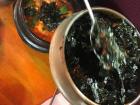 This is how to put the dried seaweed in the stew