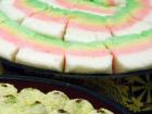 These are rainbow rice cakes