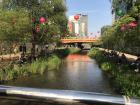 Cheonggyecheon Stream in the very center of Seoul