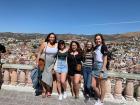 Me with my friends Lucero, Adela, Paige and Isabella in Guanajuato! 