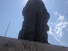 A statue of President Benito Juárez