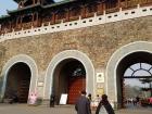 The enormous wall gate to Xuanwuhu Park