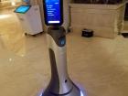 I encountered this robot that helps people find the room they are looking for in a hotel