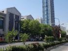 The campus is overlooked by the tallest building in Nanjing