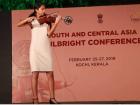 I am playing the violin in Kochi, Kerala