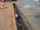 This is what the sewers look like all over Ghana