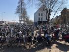 This bike rack is always full! So many bikes everywhere!