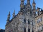 Because Lotte is from Belgium, she has taken me to so many fun places; this is the Town Hall in the Belgian city of Leuven