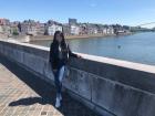 My last photo on the Sint Servaasbrug Bridge overlooking the Maas River