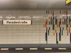 All stations have their own unique designs and names— "Paradestraße" is especially cool!