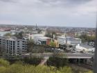 The view of (very flat) Berlin from Humboldthain Park