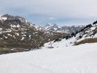 View from the mountain where I went skiing in Huesca