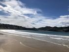 The beach at San Sebastián