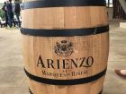 A barrel that is used to store wine