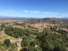 Can you see the big boulders near the houses?