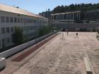The inner courtyard of the Coimbra high school