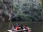 Friends on a raft in Ipoh, Perak!