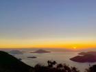 Watching the sunrise from one of El Salvador's volcanoes, Volcán Conchagua