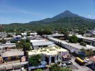The view of Volcán Chinchotepec from San Vicente